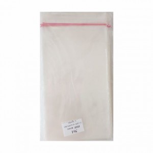 Целофанов плик 7 x 10 см+3 с лепка - 200 бр.